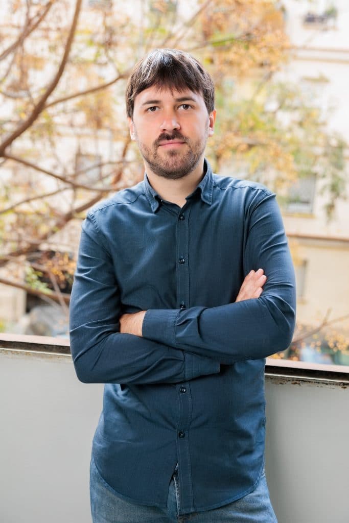 Portrait of Dmitry Galyamin, PhD in Electrochemistry